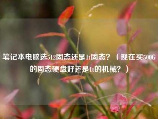 笔记本电脑选512固态还是1t固态？（现在买500G的固态硬盘好还是1t的机械？）