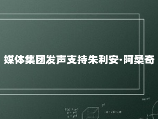 媒体集团发声支持朱利安·阿桑奇