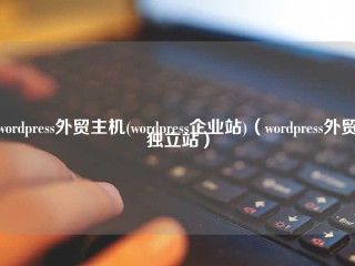 wordpress外贸主机(wordpress企业站)（wordpress外贸独立站）