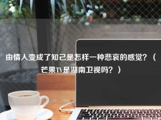 由情人变成了知己是怎样一种悲哀的感觉？(芒果TV是湖南卫视吗？)