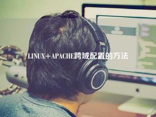 LINUX+APACHE跨域配置的方法