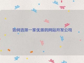 怎么开一家网站开发公司