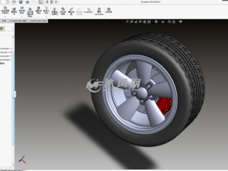 Solidworks画轮胎汽车轮轮毂？（轮胎怎么画）