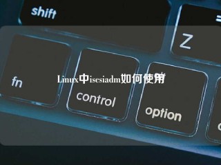 Linux中iscsiadm如何使用