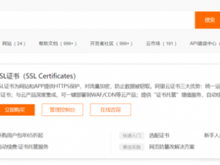 如何在阿里云上申请免费SSL证书并注册域名