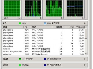 服务器CPU占用率100%的解决方法及优化建议