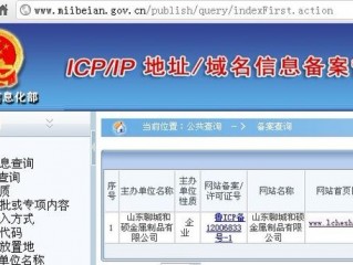 咨询下网站备案山东  是否可以备案