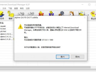 如何解决IDM提示“无法连接到目标服务器”？（美国云服务器ip打不开怎么解决）