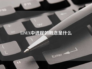 LINUX中进程的概念是什么