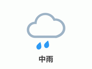 中雨的符号 （中雨的符号图片）