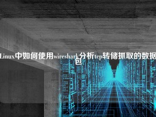 Linux中如何使用wireshark分析tcp转储抓取的数据包