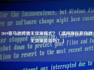 2019亚马逊跨境无货源模式？(请问现在亚马逊无货源能做吗？)