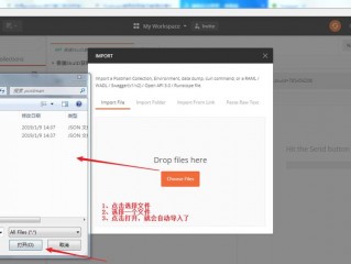 postman添加文件之后,Postman导入文件