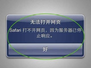 网站服务器失去响应怎么回事(safari浏览器服务器停止响应？)