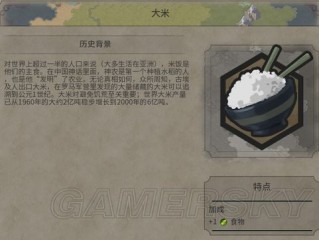 资源怎么用?（文明6大米资源怎么用)