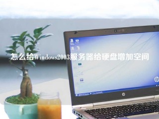 怎么给Windows2003服务器给硬盘增加空间