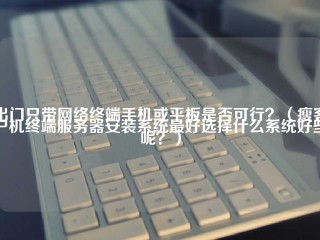 出门只带网络终端手机或平板是否可行？（瘦客户机终端服务器安装系统最好选择什么系统好些呢？）