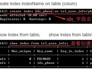 mysql怎么将所有表的唯一索引查出来？（mysql中怎么设置唯一索引）